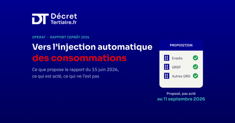 CEPBât 2026, vers l’injection automatique des consommations