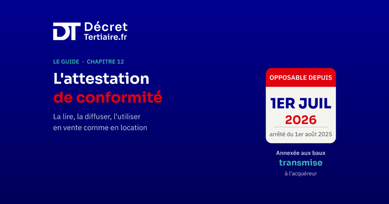 L&rsquo;attestation de conformité OPERAT, la lire et l&rsquo;utiliser