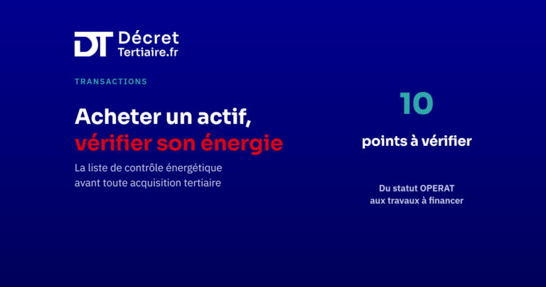 Due diligence énergétique, la liste avant d&rsquo;acquérir