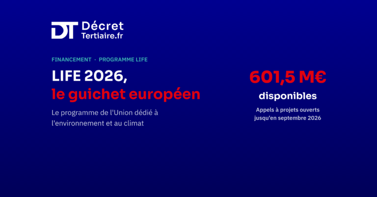 LIFE 2026 : financer vos projets énergie et climat