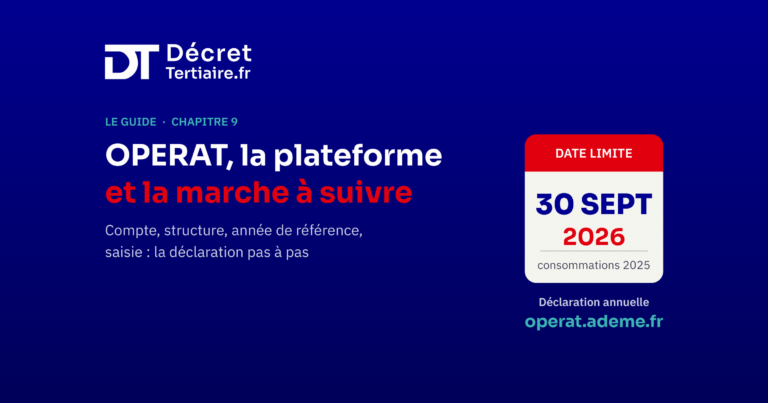 OPERAT, la plateforme et la marche à suivre pour déclarer