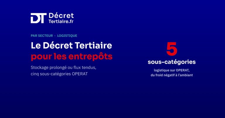 Décret Tertiaire, image d’en-tête