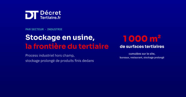 Décret Tertiaire, image d’en-tête